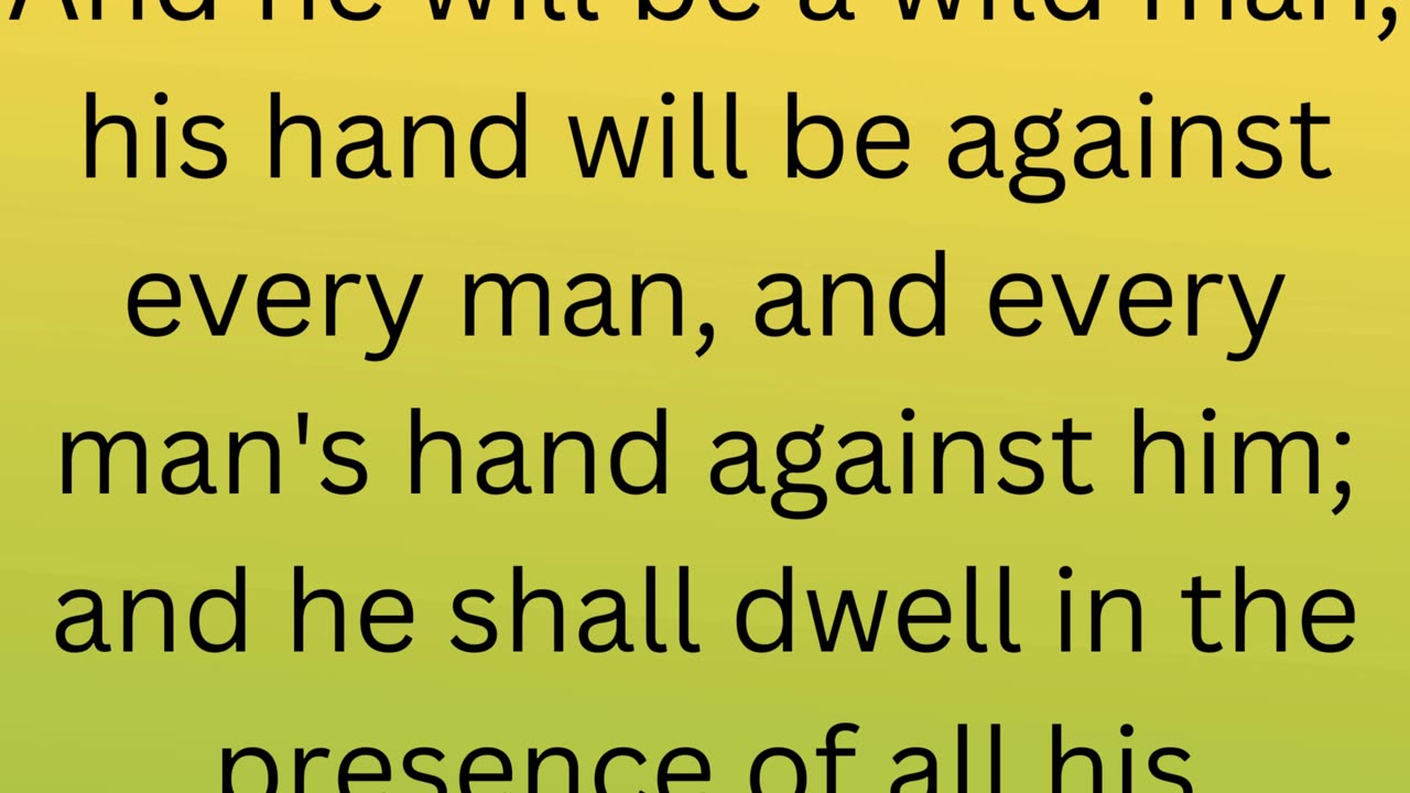 "Hagar's Son: A Prophecy of Greatness."