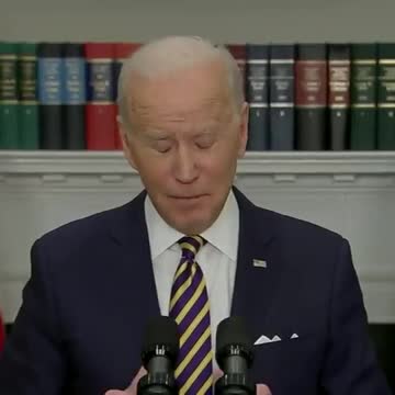 Biden: "I can to minimize Putin's price hike here at home"