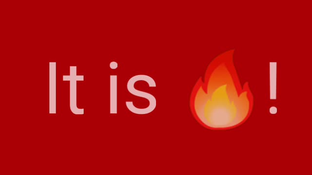 It's Hot!