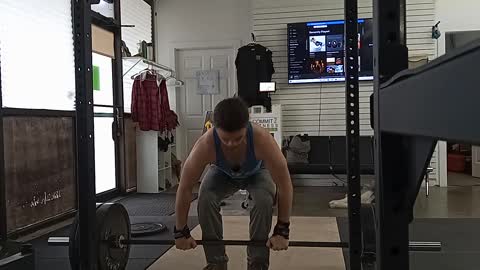 Last Set of Deadlifts For the Day|255×10