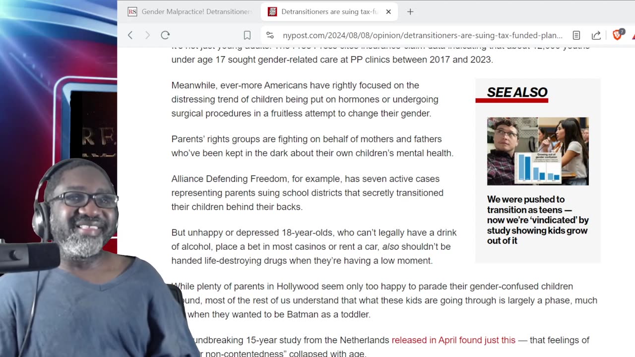 Planned Parenthood Being Sued by Detransitioners?