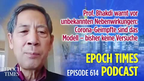 Prof. Bhakdi: Corona-Geimpfte sind das Modell – bisher keine Versuche