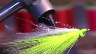 Craft Fur Reverse Tied Minnow - Underwater Footage! - Streamer Fly Tying Tutorial