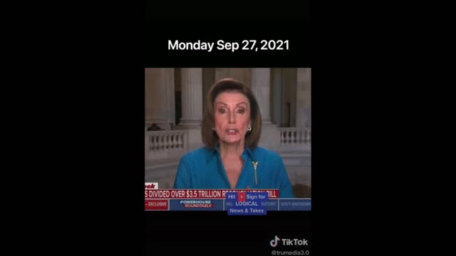 Nancy Pelosi slips Up Says Obama Agenda