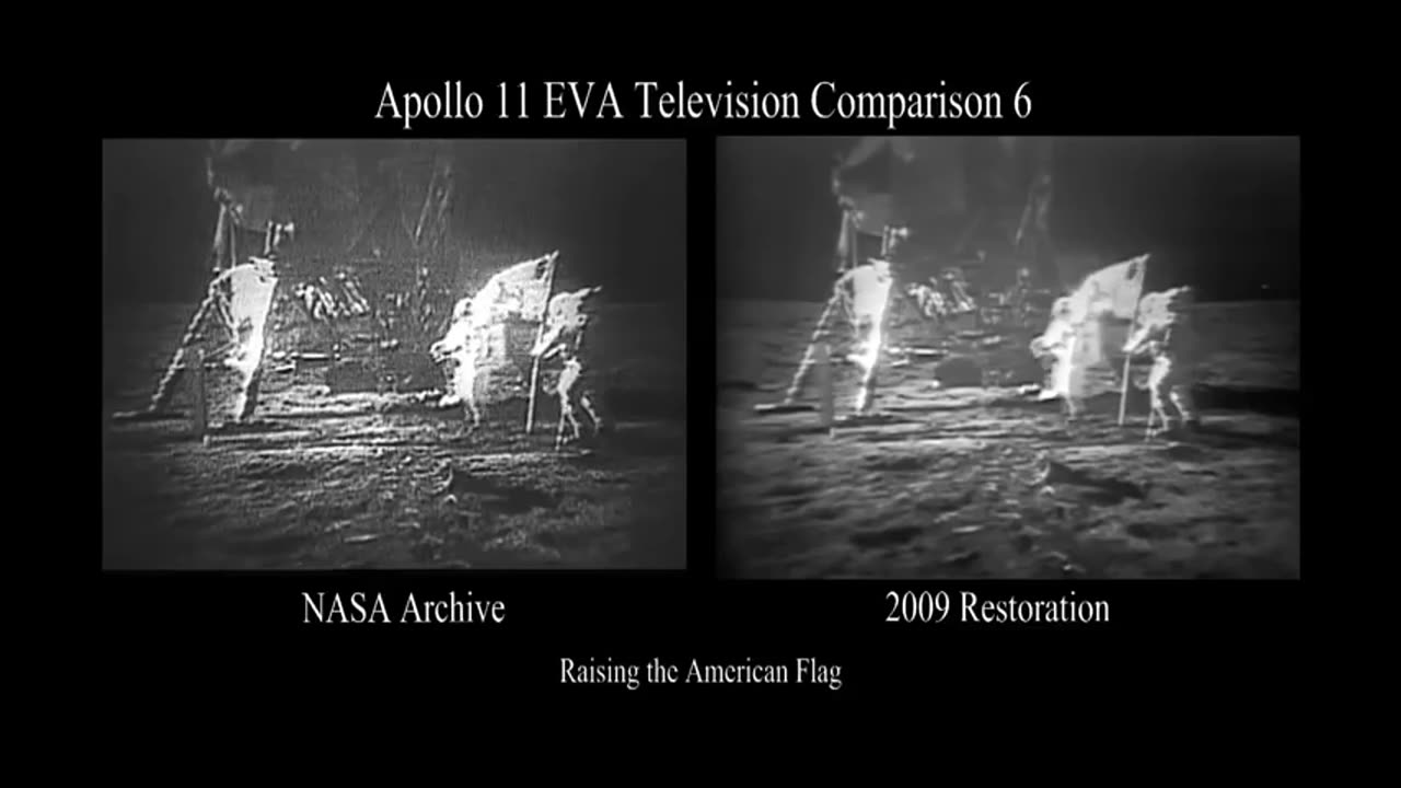 NASA | "Plant the Flag" - Partially Restored Apollo