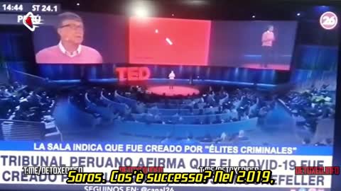 Tribunale peruviano: Covid creato da NWO ed elite criminale Gates, Soros, Rockfeller