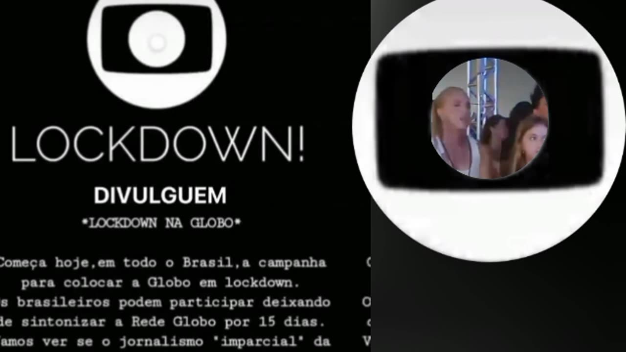 Lockdown da Globolixo !