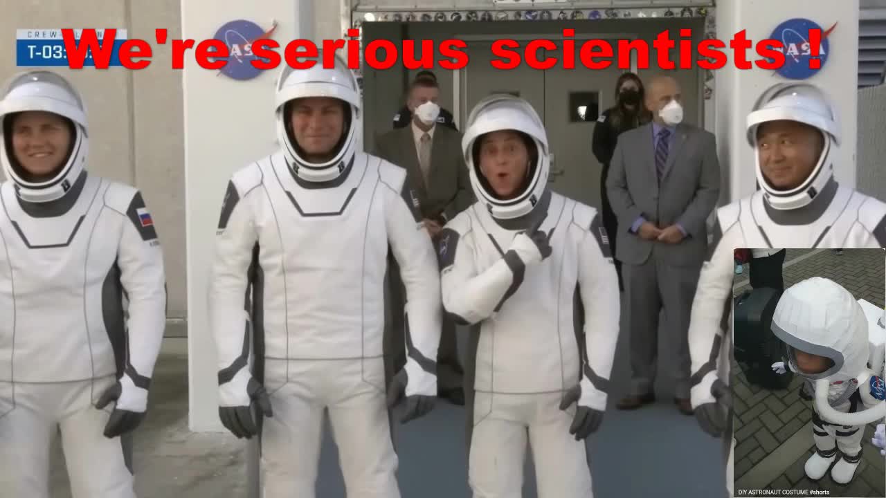 The NASA comedy show continues