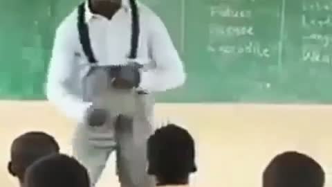 Comedian African teacher