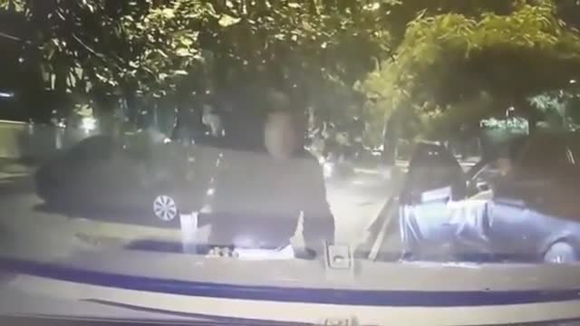 Car Jackers Run Up On Vehicle But Didn't Know Driver Was Inside!