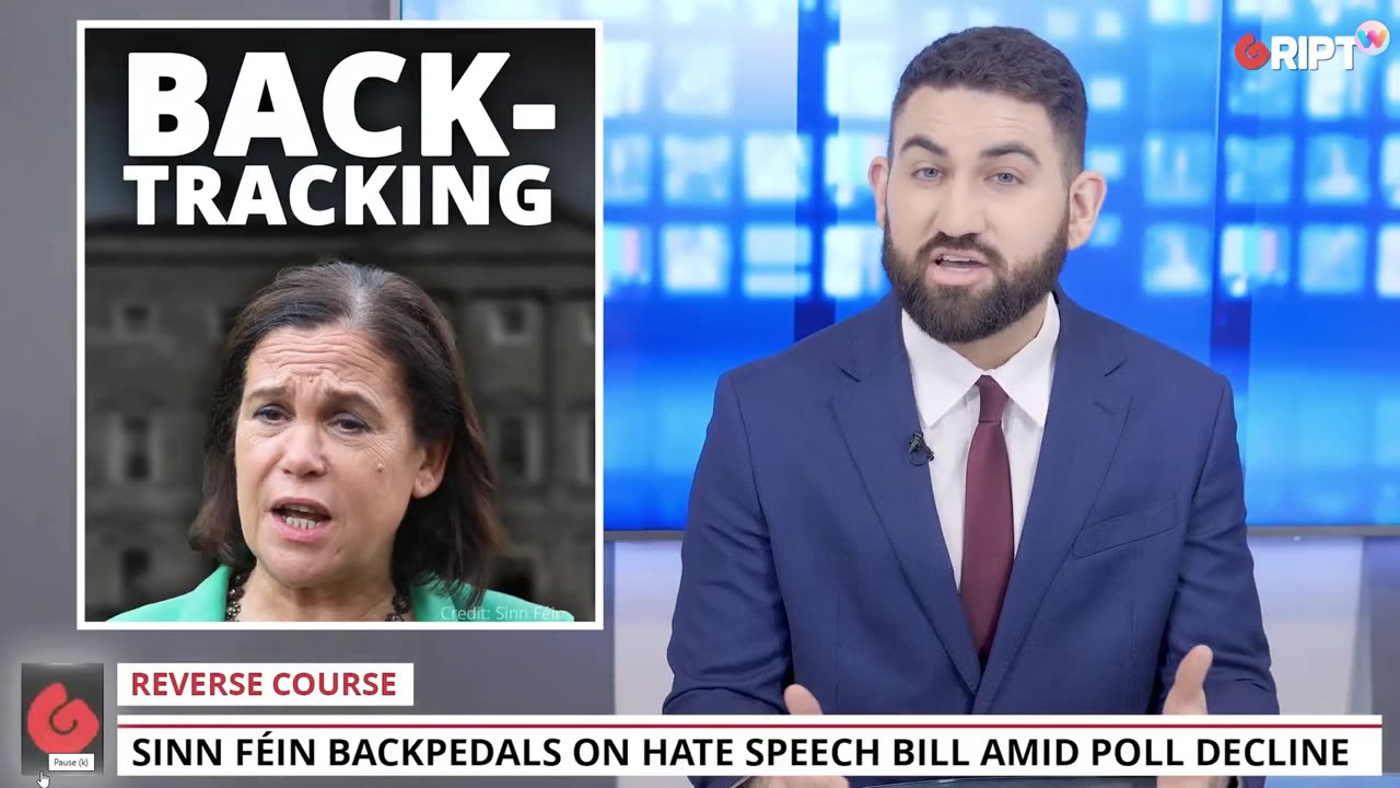 Sinn Fein back-pedals on the Hate Speech Bill Gript Media 3-04-24