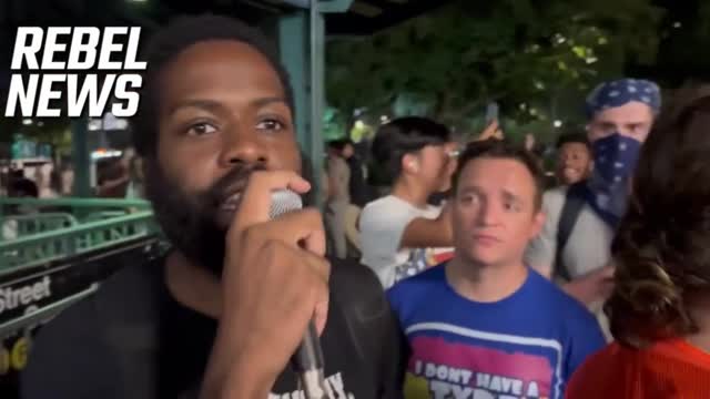 Abortion Activists Yell and Scream to Thwart a Black Man from Speaking Who Disagrees With Their Position