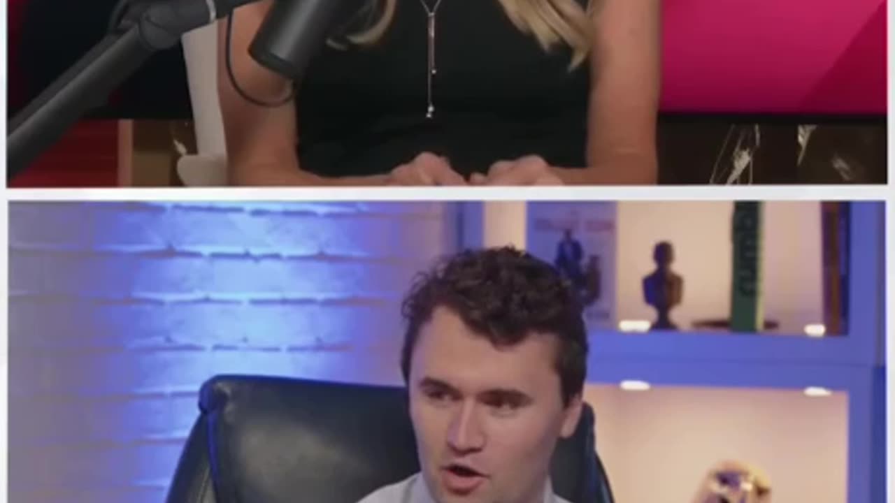 Charlie Kirk on with Megan Kelly