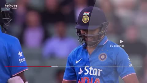 Rohit Sharma batting against Australia