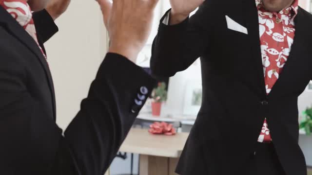 Funny man reaction with eye mask in front of the mirror๐ค๐ค๐๐