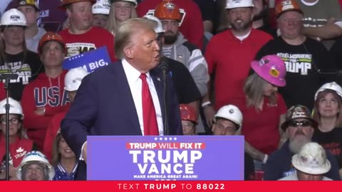 Donald Trump Rally Pittsburgh Pennsylvania 11/4/24