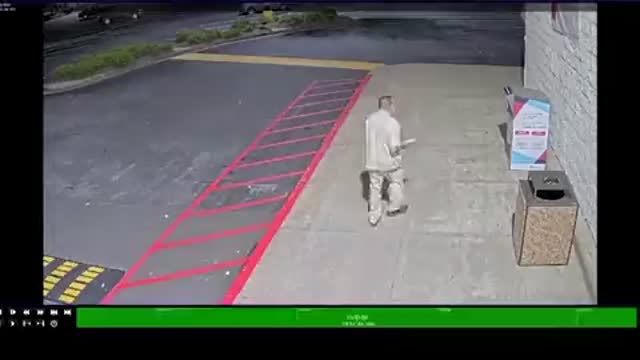 Another election mule committing a felony.