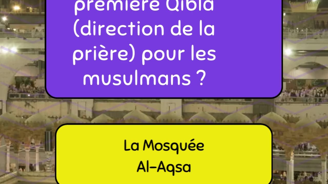 Quiz sur la religion de l'Islam