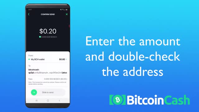 How to Send Bitcoin Cash Using the Bitcoin.com Wallet