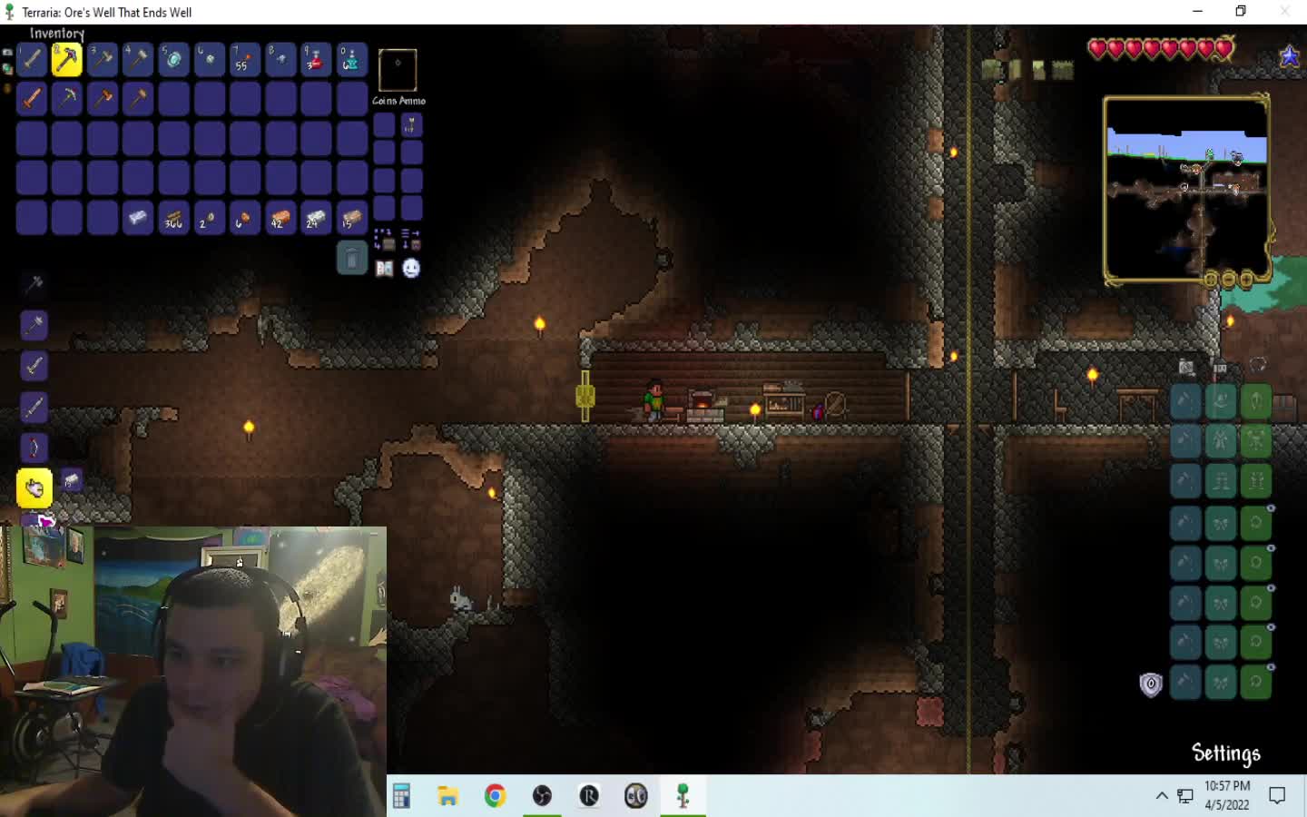 Diving into Terraria: 5 (Crafte)