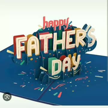 Happy fathers day to all fathers and dad out there