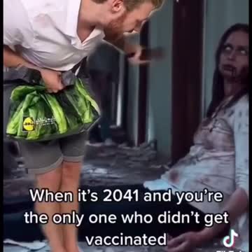 When it’s 2041 & you’re the only one that didn’t get vaccinated.