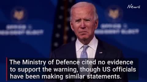 Ominous warning about ’faked’ Russian attack