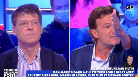 Richard Boutry détruit Laurent Alexandre et Martin Blachier sur TPMP