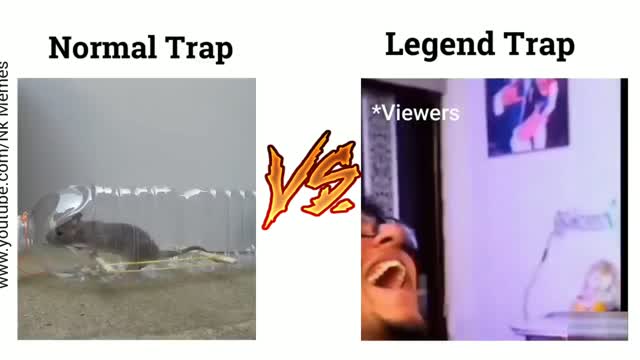 Normal Trap VS Legend Trap Memes