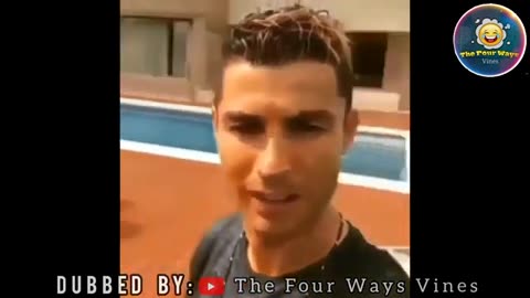 Ronaldo funny video will make you feel laugh hardly.