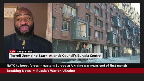 Journalist Terrell Jermaine Starr using platform help Ukrainians escape