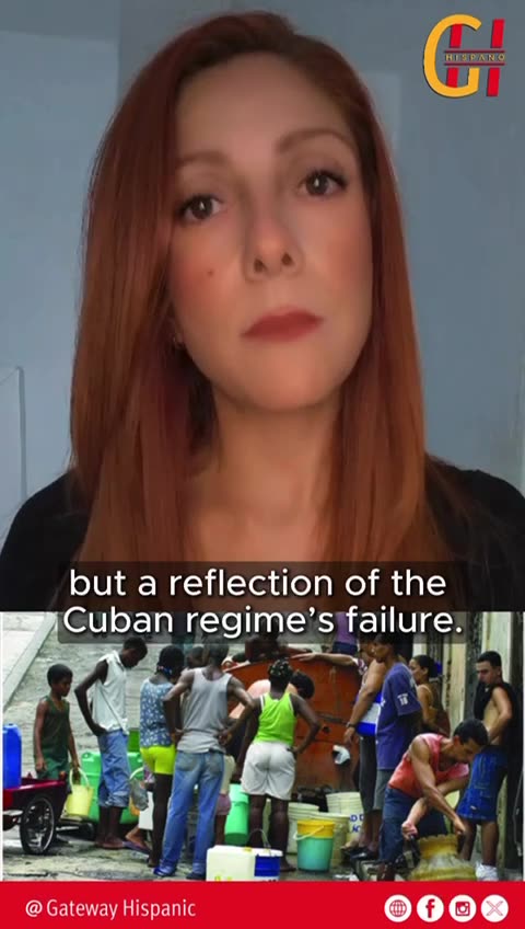 Crisis de agua y electricidad en Cuba.