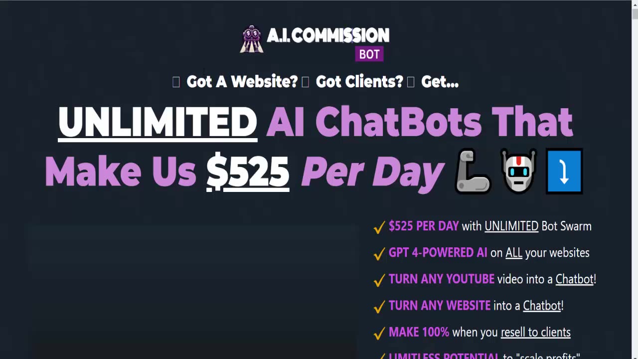 AI Commission Bot Review: Unlock Your Profits with AI ChatBots!