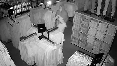 Burglary of a store people just dont care anymore