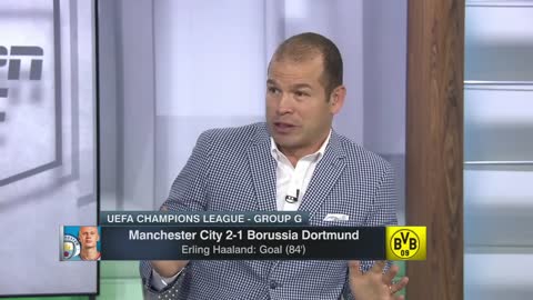 Man City got AWAY with the win over Borussia Dortmund - Craig Burley 😳 _ ESPN FC