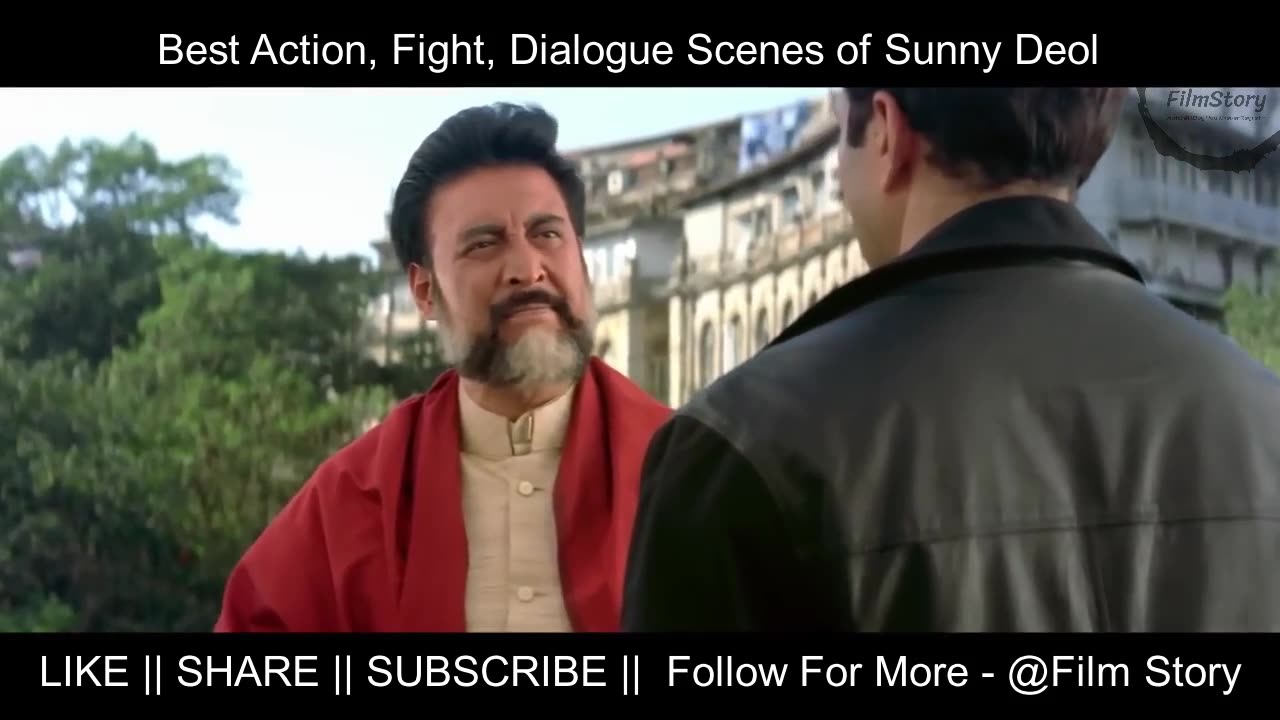 आज तुझे घसीट कर जेल ले चलूँगा कातिया Sunny Deol Action, Fight Scene, Dialogue Movie @FilmStory2658