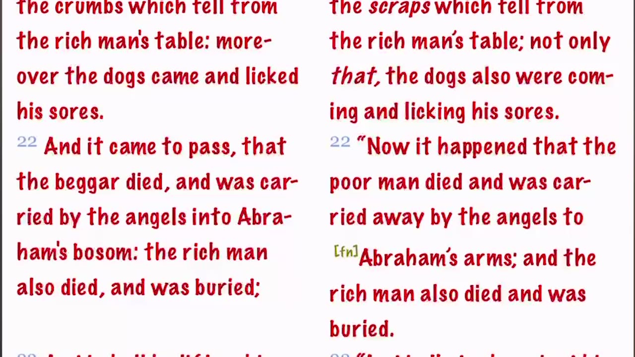 The Rich man will be tormented in captivity