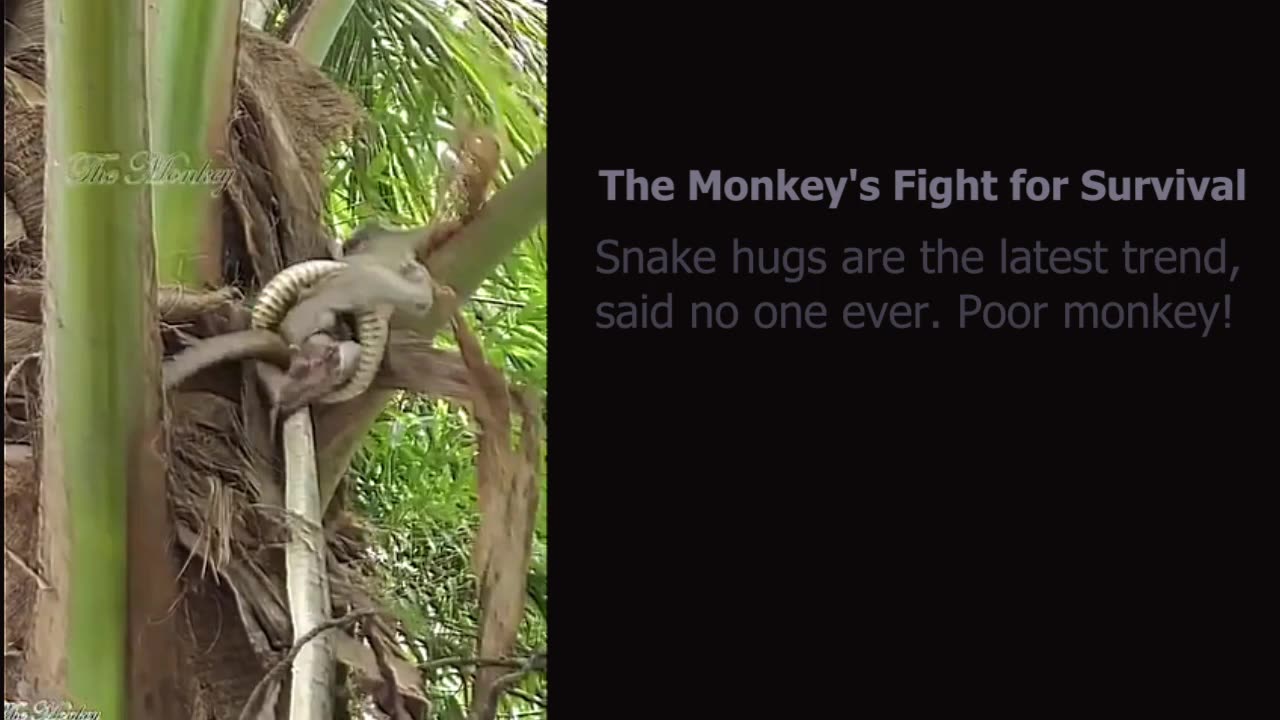 The Monkey's Fight for Survival