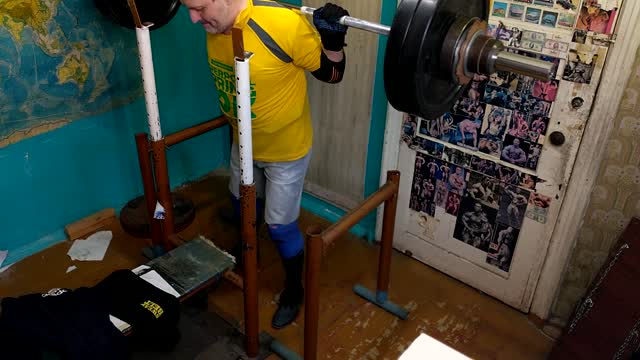 Squat with barbell 150х6