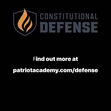 Patriot Academy's Constitutional Defense Course
