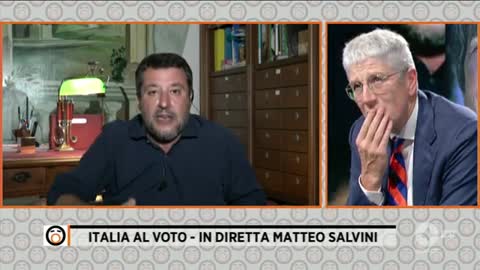 🔴 Matteo Salvini a "Fuori dal Coro" (Rete4, 06/09/2022).