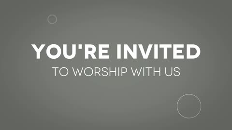 You're Invited