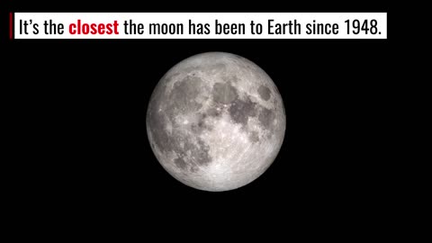 Showstopper Nov. 14 Supermoon Is the Closest Moon to Earth Since 1948