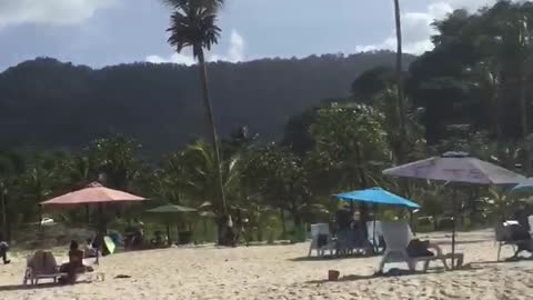 Tropical Beach Maracas In Trinidad