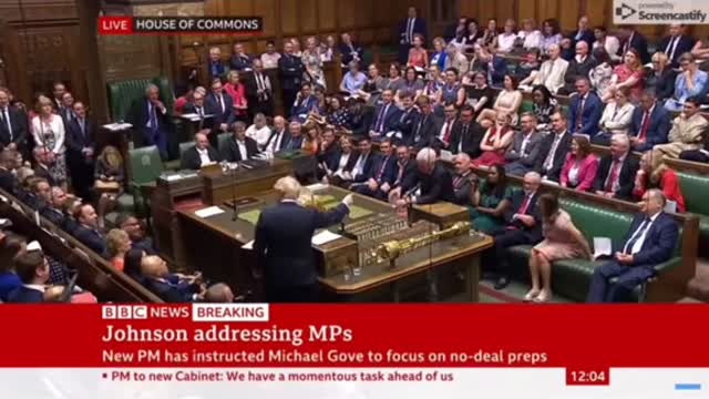 Boris Johnson “Started ” Rapping in Parliament