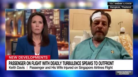 Passenger on flight with deadly turbulence describes 'floating' in air before crashing backCNN LIve