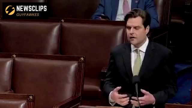 Rep Matt Gaetz 'They Are More Worried Of Trump Trade Advisor Than Joe Biden Son'