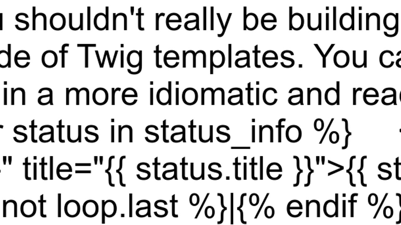 Twig Array to string conversion