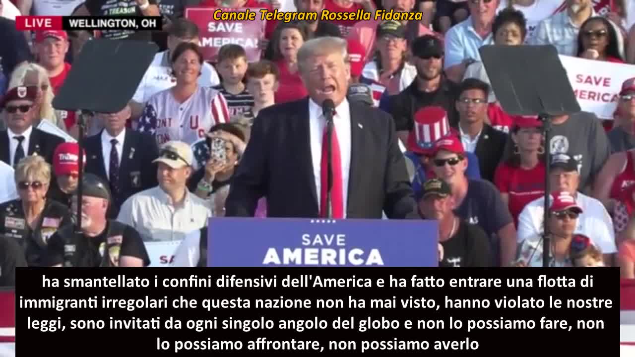 I punti più emozionanti dell'intervento di Donald Trump in Ohio.💥💥💥 🐸🍿