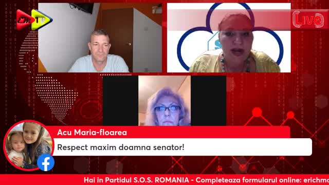 16 Iunie 2022 - Emisiune TV cu Erich Mocanu